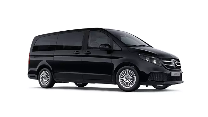 Mercedes viano van black color